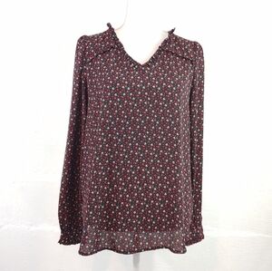 LOFT FLORAL PULLOVER TOP (176)